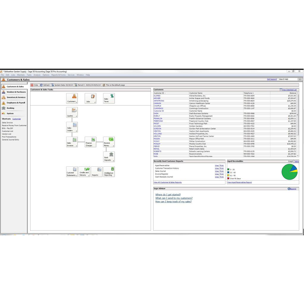 Sage 50 Pro Accounting 2015